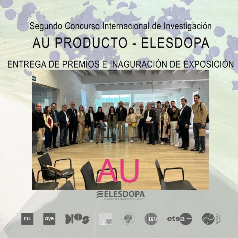 Exposición del II Concurso Internacional de Investigación AU. Exposición del II Concurso Internacional de Investigación AU.